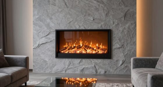 top quiet wall mounted fireplaces