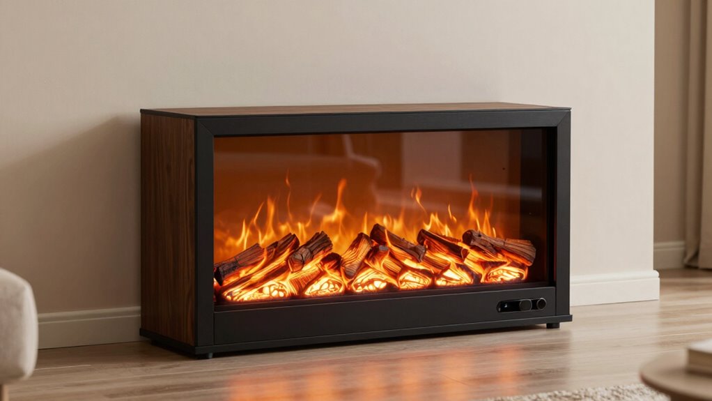 top realistic electric fireplaces