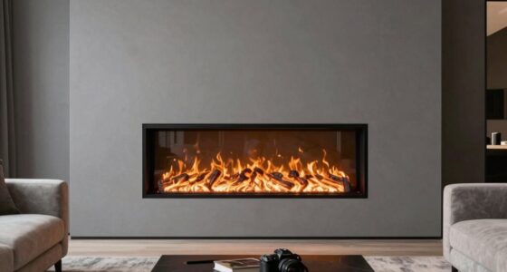 top recessed electric fireplaces
