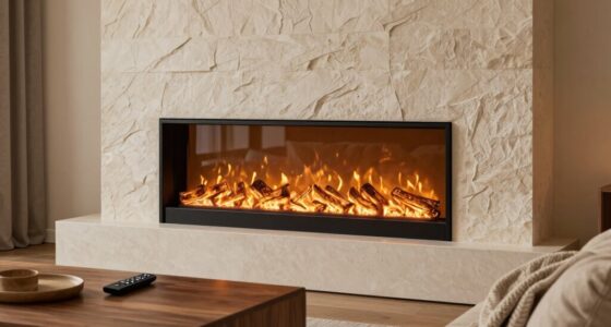 top remote controlled electric fireplaces