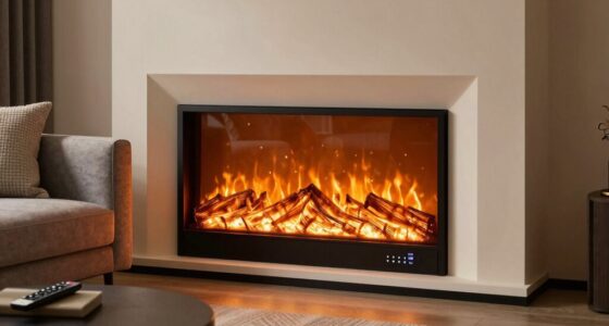 top remote controlled electric fireplaces