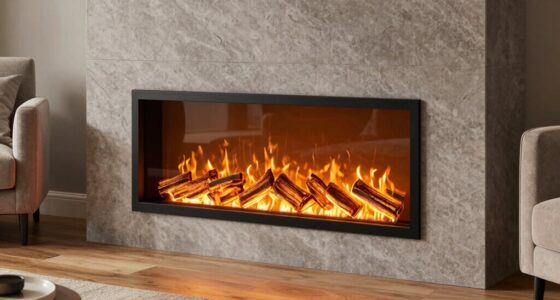 top three sided electric fireplaces