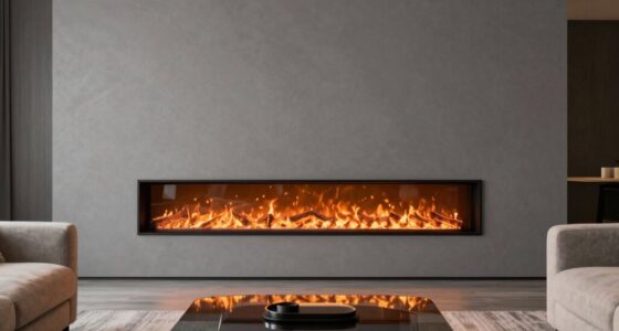 top ultra thin electric fireplaces