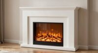 top white mantel fireplaces