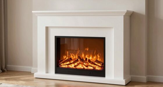 top white mantel fireplaces