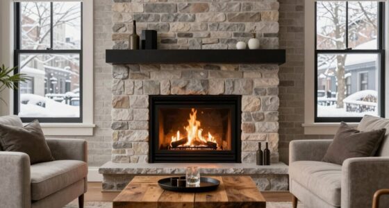 townhouse friendly fireplace styles