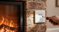 troubleshooting outlet versus fireplace