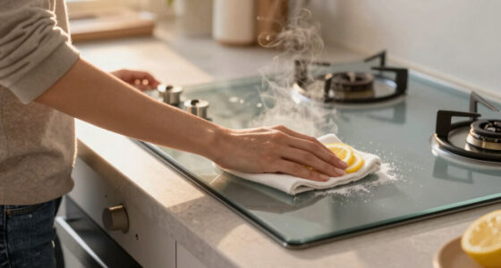 How to Clean a Glass Top Stove Naturally (No Toxic Chemicals!)