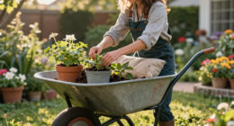 The Wheelbarrow Garden Chair Trick Every Gardener Should Know About