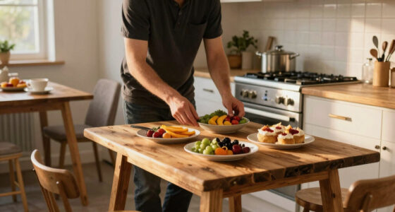 A Couple Gave Their Galley Kitchen A Budget-Friendly Redo With A Dining Nook