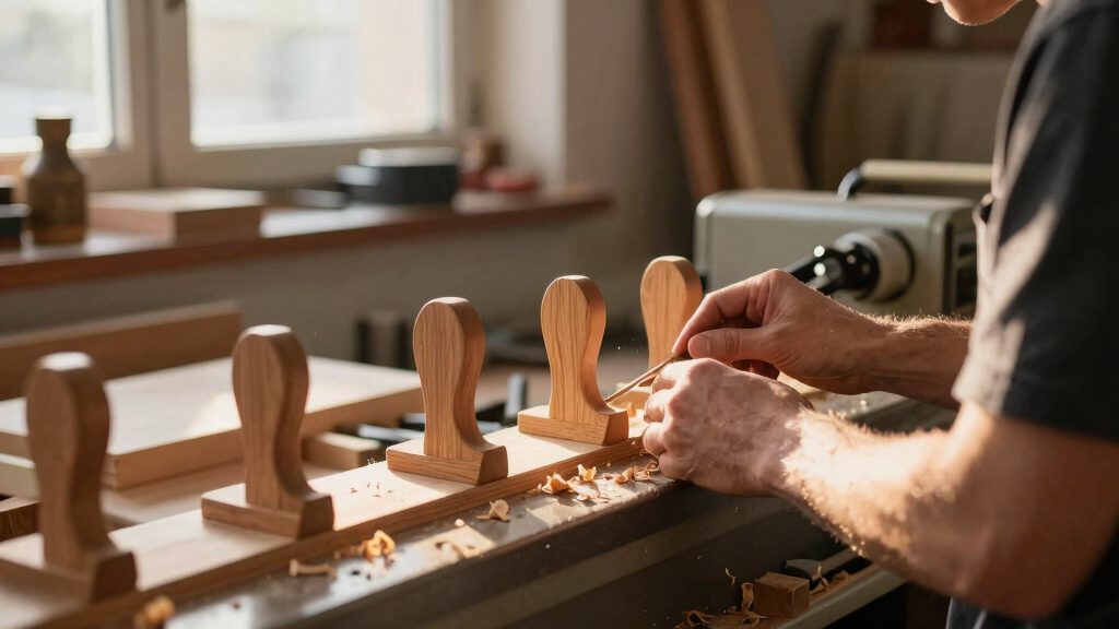How I Made These Designer-Worthy Coat Hooks on a Lathe