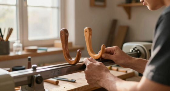 How I Made These Designer-Worthy Coat Hooks On A Lathe