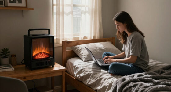 14 Best Electric Fireplaces for Dorm Rooms in 2026