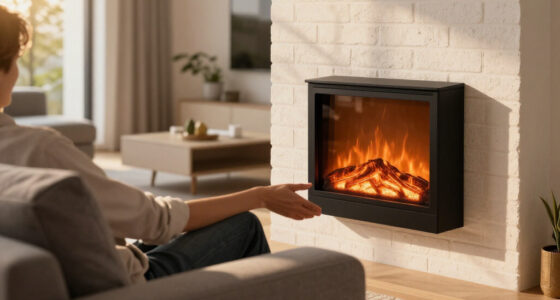 9 Best Electric Fireplaces For Living Rooms In 2026