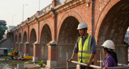 Hanoi Rebuilds Space For 130 Hundred-year-old Phung Hung Bridge Arches - Laodong.vn