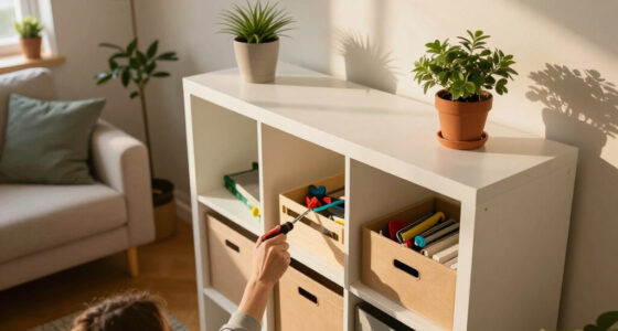 I Created A Pretty IKEA BILLY Hack That Seriously Cuts Clutter