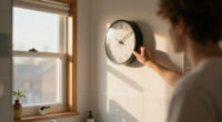 I Moved A Clock To My Bathroom, And It Changed My Morning Routine Forever