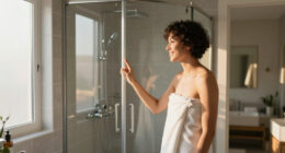 They Ditched A Tub In Their Cramped Bathroom — It Was The Best Decision