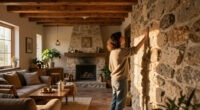 This Basement Was A Cold, Concrete Shell — Now It Feels Like A European Cottage