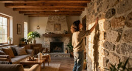 This Basement Was A Cold, Concrete Shell — Now It Feels Like A European Cottage