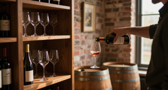 A Closet Lacked Purpose — Until It Became A French-Inspired Wine Room