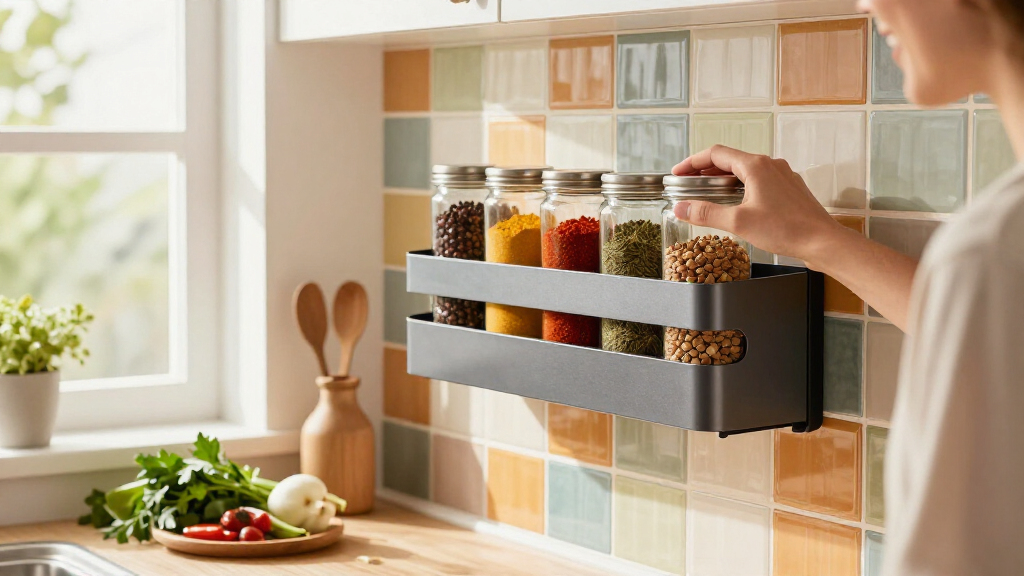 I’ll Never Use An Ordinary Spice Rack Again After Seeing This One