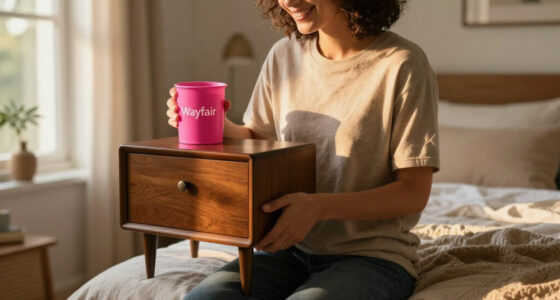 I Traded My 1930S Nightstand For This Pink Wayfair Find (See Why!)