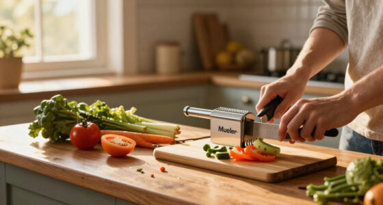 Mueller The Real Original Pro Vegetable Chopper & Mandoline Slicer, 10-In-1 | Since 2013, 8 Blade Food Veggie Chopper, Onion Vegetable Cutte