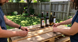 This DIY Couple Built The Coolest Backyard Bar For Almost Nothing — Here’s How