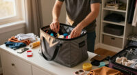 This Quince Expandable Tote Holds Everything My Suitcase Can’t On Flights