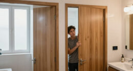 Two Doors Made This Bathroom Feel Awkward — So One Of Them Had To Go