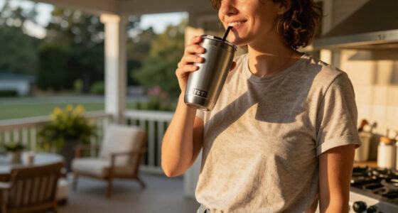YETI Rambler 20 Oz Stainless Steel Vacuum Insulated Tumbler w/MagSlider Lid