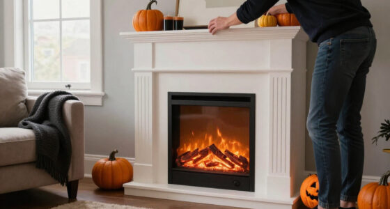 Best Electric Fireplaces For Spooky Decor Compared