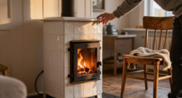 Forget Conventional Woodburners, These Centuries-Old Swedish Ceramic Stoves Aren't Just More Efficient, They Make A Better Design Centerpiece