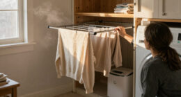 This Laundry Cupboard Hack Is The Smartest Way To Dry Your Clothes This Winter